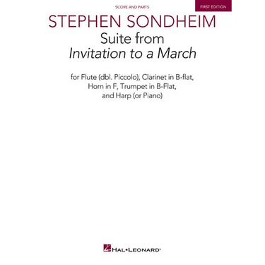 Suite from Invitation to a March: For Flute (Dbl. Piccolo), Clarinet in B-Flat, Horn in F, Trumpet in B-Flat, Harp (or Piano) - Sc&pts