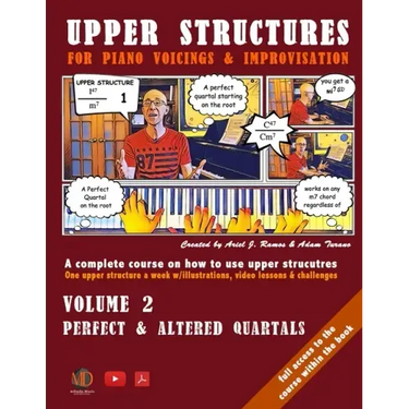 Upper Structures for Piano Voicings & Improvisation: Perfect & Altered Quartals