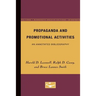 Propaganda and Promotional Activities: An Annotated Bibliography