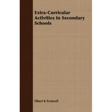 Extra-Curricular Activities In Secondary Schools