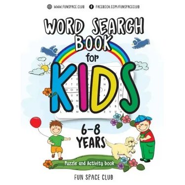 Word Search Books for Kids 6-8: Word Search Puzzles for Kids Activities Workbooks age 6 7 8 year olds