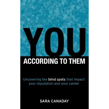 You -- According to Them: Uncovering the blind spots that impact your reputation and your career