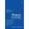 Slogans Galore!: Gaelic words in English