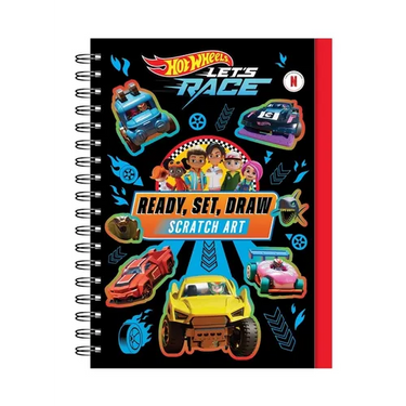 Hot Wheels Let's Race: Ready, Set, Draw - Scratch Art