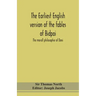The earliest English version of the fables of Bidpai; The morall philosophie of Doni