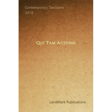 Qui Tam Actions