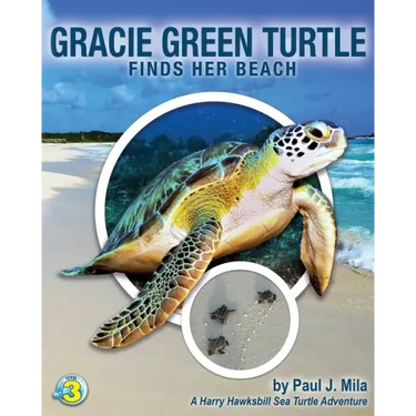 Gracie Green Turtle Finds Her Beach: A Harry Hawksbill Sea Turtle Adventure