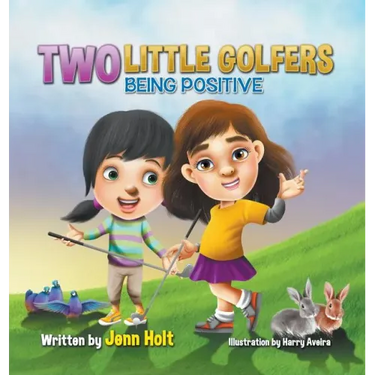 Two Little Golfers: Being Positive