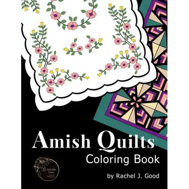 Amish Quilts Coloring Book