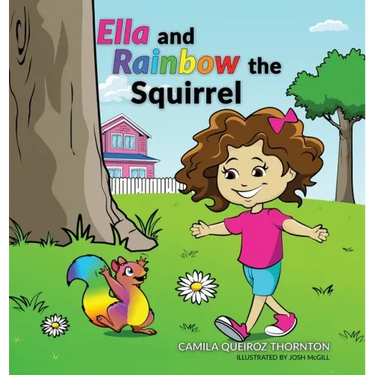 Ella and Rainbow the Squirrel