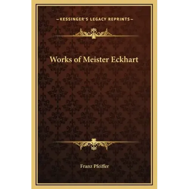 Works of Meister Eckhart