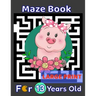 Maze Book For 13 Years Old Large Print: Pig Themed Cover 80 Maze Puzzles for Kids Teens & Children's Gift Idea For Birthday, Anniversary, Holidays, Cr
