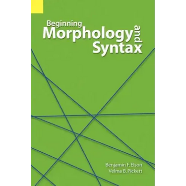 Beginning Morphology and Syntax