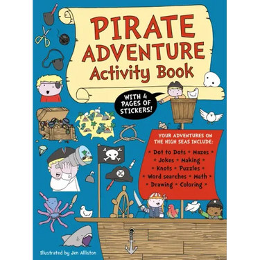 Pirate Adventure Activity Book