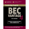 Cambridge Bec 4 Vantage Student's Book with Answers: Examination Papers from University of Cambridge ESOL Examinations