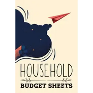 Household Budget Sheets: Weekly or Monthly Financial Budget Sheets