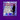 The old purple box with a pink ribbon