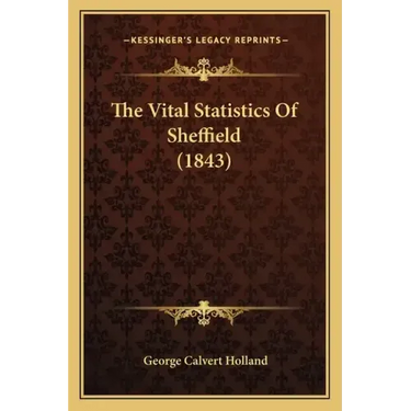 The Vital Statistics of Sheffield (1843)