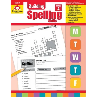 Building Spelling Skills, Grade 4 Teacher Edition