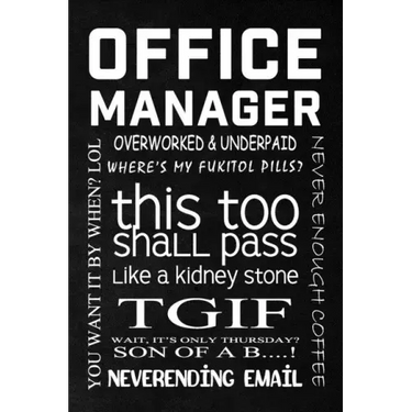 Office Rhetoric: Office Manager