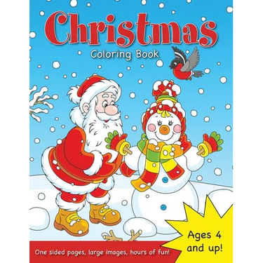 Christmas Coloring Book for Kids Ages 4-8!
