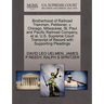Brotherhood of Railroad Trainmen, Petitioner, V. Chicago, Milwaukee, St. Paul and Pacific Railroad Company, Et Al. U.S. Supreme Court Transcript of Re