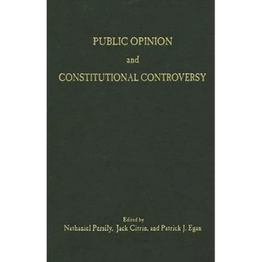 Public Opinion and Constitutional Controversy