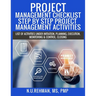 Project Management Checklist-Step By Step Project Management Activities: List of activities under Initiation, Planning, Execution, Monitoring & Contro