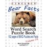 Circle It, Bear Facts, Word Search, Puzzle Book