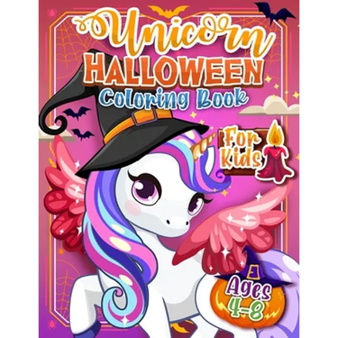 Unicorn Coloring - Halloween Edition