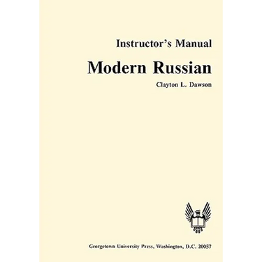 Modern Russian Instructor's Manual