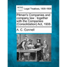 Pitman's Companies and Company Law: Together with the Companies (Consolidation) ACT, 1908.