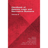 The Handbook of Deontic Logic and Normative Systems, Volume 2