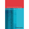 Introducing Linguistic Morphology