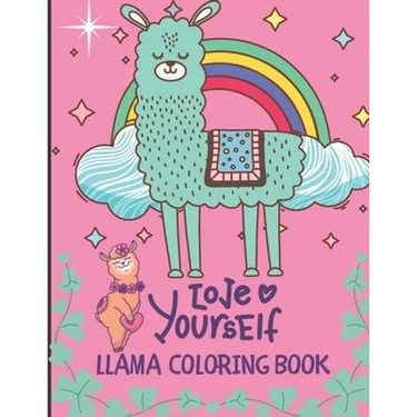 Llama Coloring Book: For Girls Ages 7-12 (Animal Coloring Books)