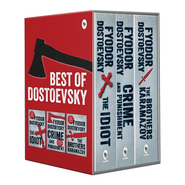 The Best of Dostoevsky Boxed Set - Timeless Masterpieces of Fyodor Dostoevsky / Crime and Punishment / The Idiot / Brothers Karamazov