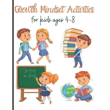 Growth Mindset Activities for kids ages 4-8: Goal Setting and Reflection Journals