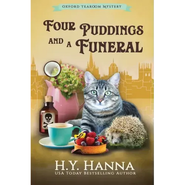 Four Puddings and a Funeral (LARGE PRINT): Oxford Tearoom Mysteries - Book 6