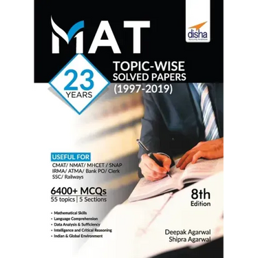 MAT 23 years Topic-wise Solved Papers (1997-2019) 8th Edition