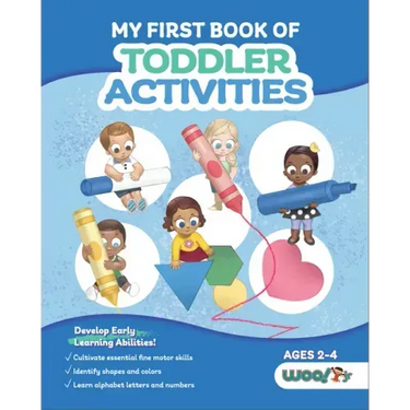 My First Book of Toddler Activities: (Learning Games for Toddlers) (Ages 2 - 4)