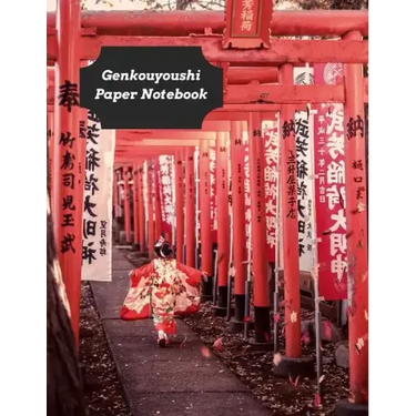 Genkouyoushi Paper Notebook: Practice Writing Kana & Kanji Characters For Japanese Learners