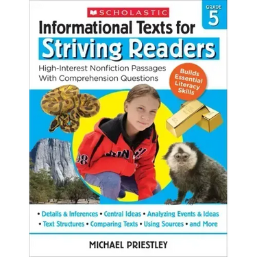 Informational Texts for Striving Readers: Grade 5