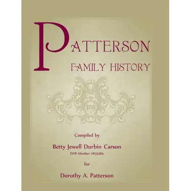 Patterson Family History