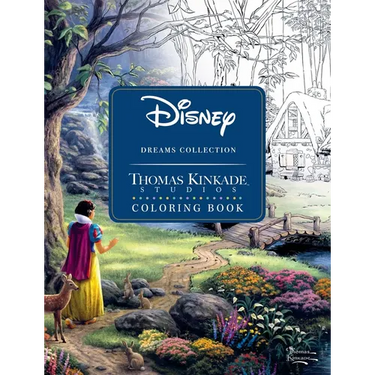 Disney Dreams Collection Thomas Kinkade Studios Coloring Book