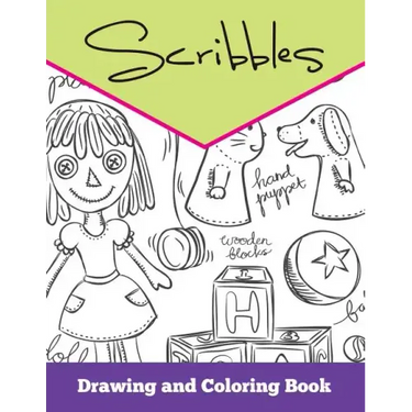 Scribbles: Drawing and Coloring Book
