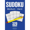 Sudoku Medium - Hard: Sudoku Puzzle Book With 320 Medium To Hard Sudoku Puzzles For Adults