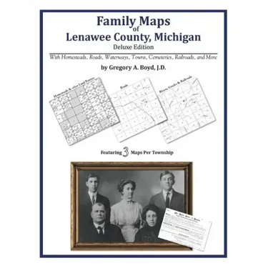 Family Maps of Lenawee County, Michigan