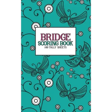Bridge Scoring Book: 100 Tally Sheets