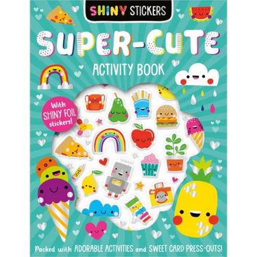 Shiny Stickers Super-Cute Activity Book