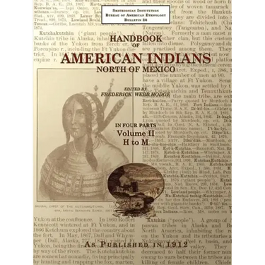 Handbook of American Indians North of Mexico V. 2/4